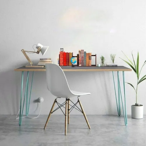 Vista 9 de Estantería de escritorio expandible, organizador de escritorio, estante de almacenamiento para suministros de oficina, cocina, baño
