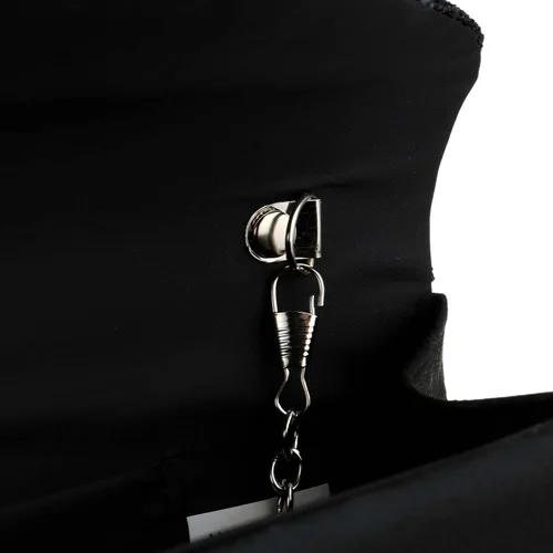 Vista 6 de Bolso de noche con lentejuelas con purpurina para mujer, bolso de mano para fiesta nupcial