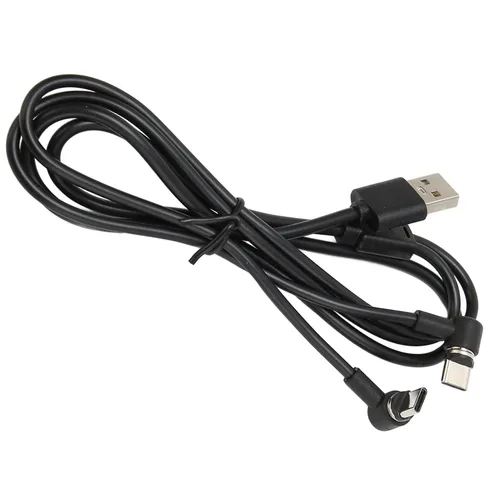 Vista 8 de Cable de carga para PS5, cable de datos tipo C de 2.6 pies, cable de carga magnético dual de 90 grados tipo C 2 en 1 para PS VR2 para interruptor
