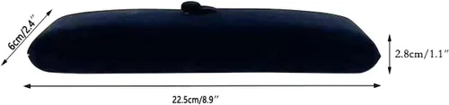 Vista 5 de Caja de regalo de joyería de alta calidad para pulsera, collar, terciopelo azul marino, regalo moderno y elegante de galería (joyería no incluida)