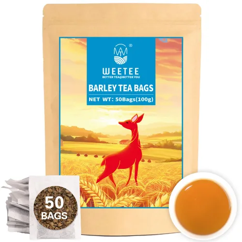 Vista 52 de WT WEETEE Bolsas de té de hierbas de manzana y canela, 60 unidades, mezcla perfecta de canela dulce, hibisco agrio, sabor natural, sin cafeína
