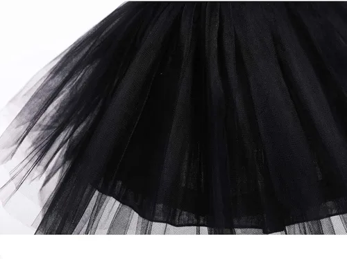 Vista 2 de Vestido de princesa tutú de tul para niña, boda, concurso, fiesta, bebé, lentejuelas sin espalda, encaje floral, recién nacido, 7 años
