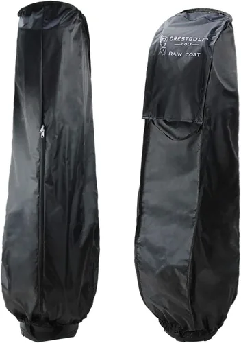 Vista 6 de Crestgolf Funda para bolsa de golf, cubierta de lluvia, para bolsa de golf, antipolvo