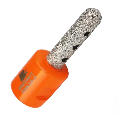 Vista 7 de Broca biseladora de diamante, brocas de diamante BRSCHNITT de 1 3/4 pulgadas con rosca de 5/8-11 para agrandar, pulir y biselar los agujeros exsit