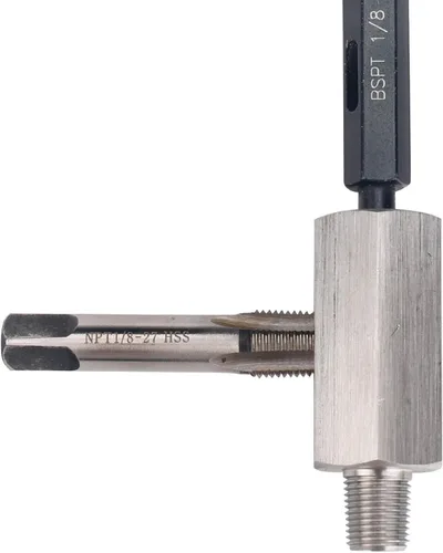 Vista 7 de 1/8 BSPT macho x 1/8 BSPT hembra a 1/8 NPT Sensor de presión de aceite