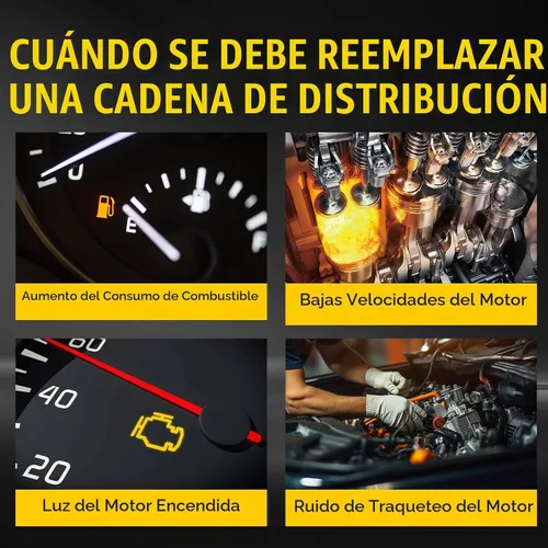 Vista 6 de KUSATEC 9-0711SA Kit de cadena de distribución
