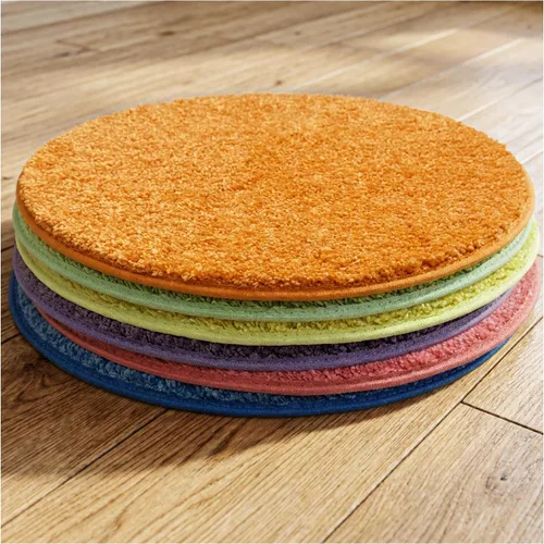 Vista 7 de Koeckritz Rugs Bright - Juego de 6 asientos circulares de 18 pulgadas