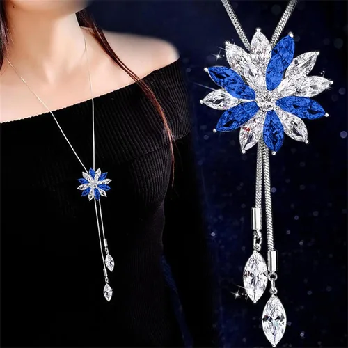 Vista 3 de ZYooch - Dije con la palabra Mom grabada para mujer collar de compromiso de diamantes de imitación joyas para regalar