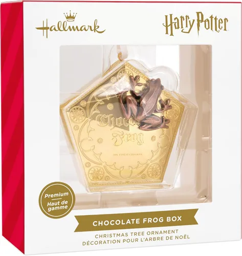 Vista 7 de Hallmark Adorno navideño de Harry Potter (rana de chocolate)