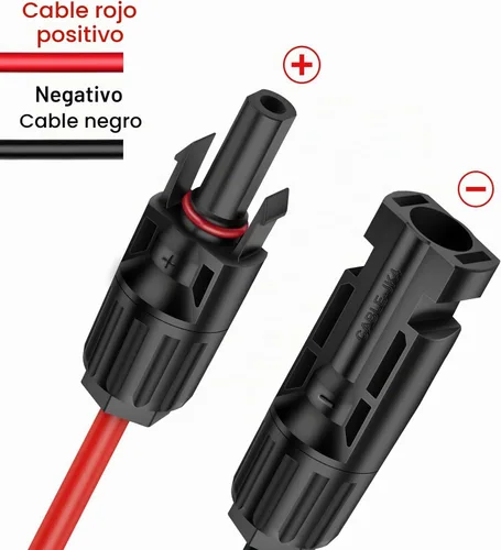 Vista 9 de iGreely Cable conector de panel solar de 2 pies, adaptador SAE de 10 AWG a macho y hembra, cable de extensión fotovoltaica para panel solar