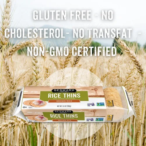 Vista 5 de Sesmark Arroz integral sin gluten adelgaza – Proyecto sin OMG verificado – 3.5 onzas (paquete de 12)