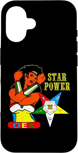 Vista 32 de OES Star Power Hero Sister of Eastern Star - Carcasa para iPhone 17