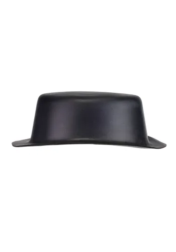 Vista 2 de Sombrero de copa alto negro de espuma para adulto de 3 pulgadas Multicolor