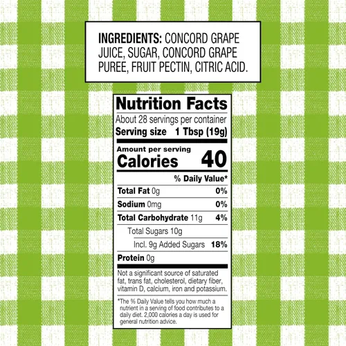 Vista 4 de Smucker's Natural Concord - Untable de frutas exprimible de uva, 19 onzas (paquete de 12)