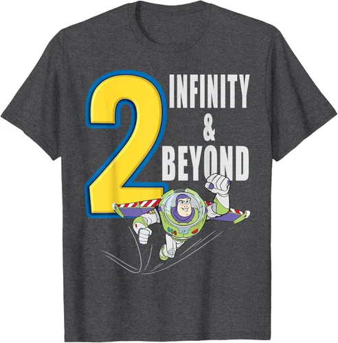 Vista 28 de Disney Pixar Toy Story Buzz Lightyear Fly Quote - Camiseta gráfica Negro