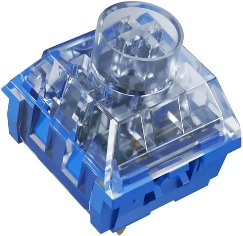Vista 4 de KAILH Hush Deep Sea Switch Pro RGB SMD Interruptor de teclado mecánico DIY Teclado de juego (ballena táctil 70 piezas)