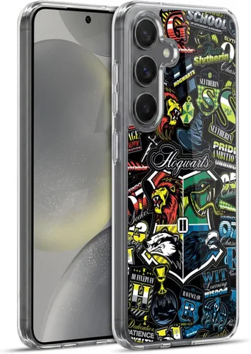 Vista 68 de Head Case Designs Officially Licensed Harry Potter Hogwarts Badge Up Gel Case [Military Grade Protection] Compatible with Samsung Galaxy A17 4G / 5G