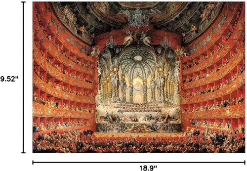 Vista 5 de Anatolian Puzzle - Teatro Argentina, Rompecabezas de 3000 piezas, #4930