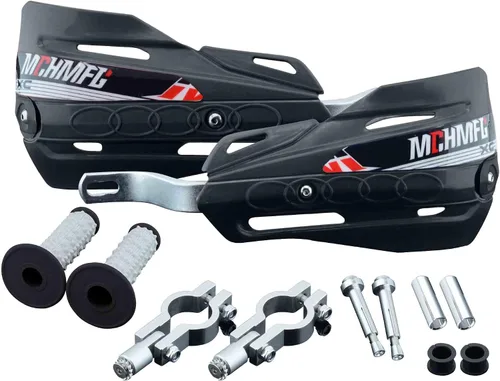 Vista 3 de Protector de mano universal para bicicleta de cross - Protector de mano de motocicleta para ATV Quad - Kit de carreras de motocross Pit Bike
