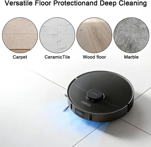 Vista 6 de Paquete de 4 cepillos laterales de repuesto compatibles con Roborock S8 Pro Ultra, S7 Max Ultra, Qrevo, RoborockQrevo Slim, S7 MaxV/S7/Q7Max/Q8