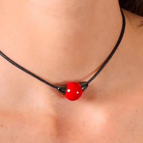Vista 2 de ZAG STORE - Milagrosa mariquita - Collar de dragón Kagami