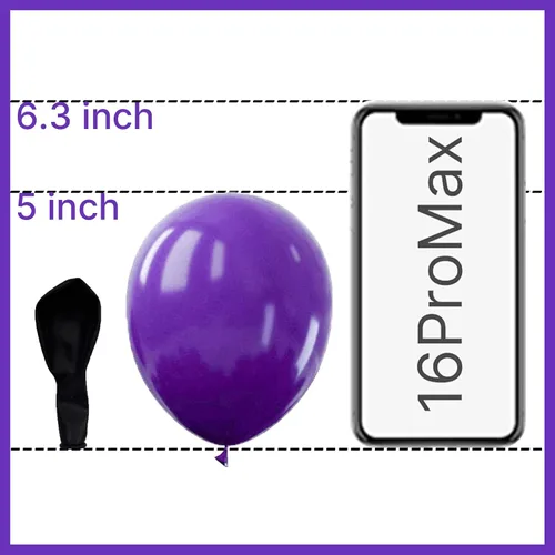 Vista 125 de PartyWoo 50 globos de látex color piel albaricoque, globos de helio boho de Albaricoque-f05