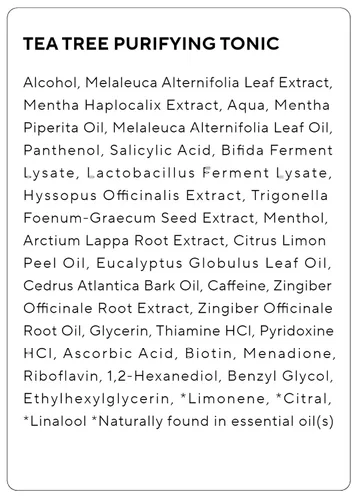 Vista 9 de AROMATICA Tónico purificador de árbol de té, parabenos, silicona, sin sulfato, vegano, tónico calmante y refrescante para el tratamiento del cuero