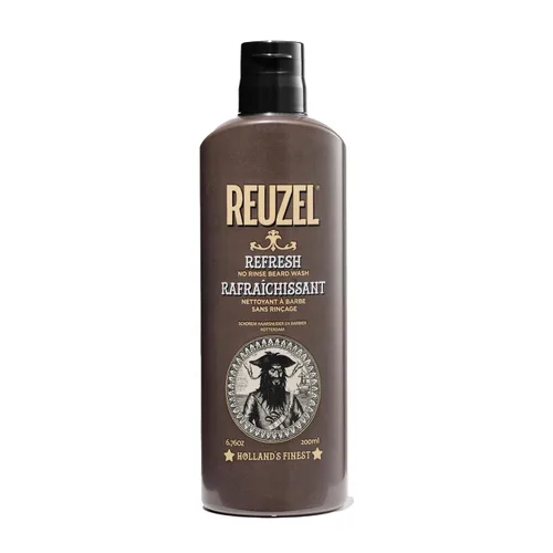 Vista 6 de Reuzel Refresh - Lavado de barba sin enjuague, para hombre, 6.8 fl oz