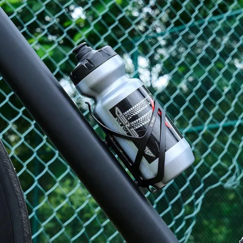 Vista 6 de Corki Cycles - Soporte para botella de agua para bicicleta de aleación de aluminio, jaula universal para botellas de agua para bicicletas