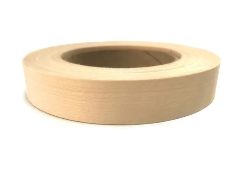 Vista 18 de Edge Supply Birch Rollo de 1-1/2 pulgadas x 25 pies – Cinta de chapa de madera prepegada para planchar – Cinta de borde de chapa de madera