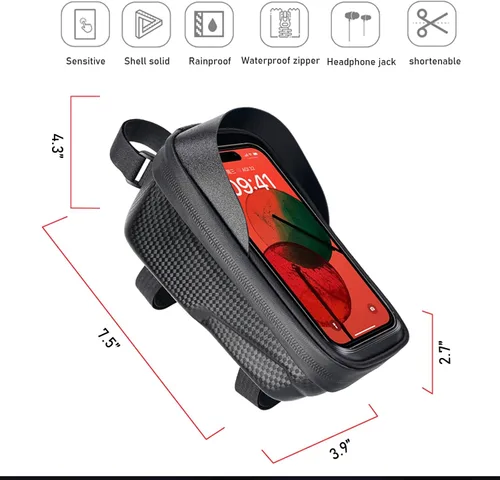 Vista 7 de Bolsa de bicicleta, LLTTLTMM, bolsas de bicicleta para bicicletas, bolsa de bicicleta impermeable, bolsa de bicicleta, accesorios de bicicleta