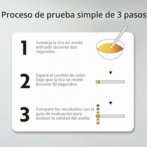 Vista 8 de Restaurantware Tiras de prueba de restaurante de 3.8 x 1.3 pulgadas, 100 tiras de prueba de servicio de alimentos de bajo alcance, kit de prueba