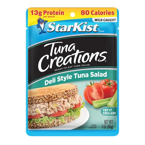Vista 64 de StarKist Tuna Creations Ginger Sesame - Sabor de jengibre y sésamo para atún 14g Protein Per Serving, Wild Caught, Shelf Stable Seafood, Gluten