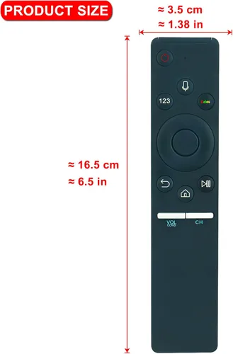 Vista 3 de Nuevo control remoto por voz BN59-01292A apto para Samsung LED Smart TV UN65NU740DFXZA UN55NU740DFXZA UN50NU740DFXZA UN50NU740D UN82NU800DFXZA