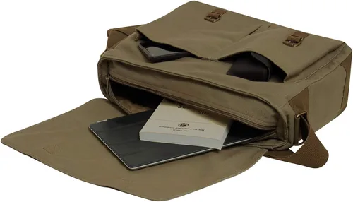 Vista 3 de Rothco Bolso bandolera de lona vintage de lujo, Verde oliva (Olive Drab)