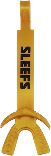Vista 9 de SLEEFS X - Protector bucal de fútbol negro, protector bucal con correa para casco, boquilla protectora de labios/dientes, moldeable