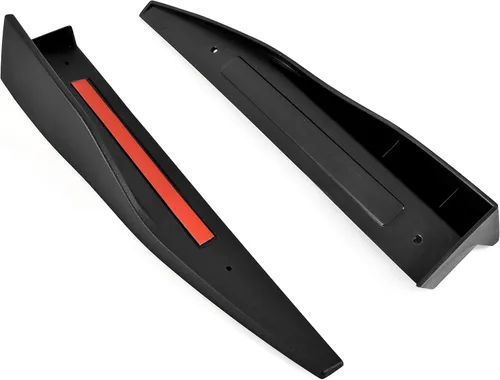 Vista 2 de Faldón Lateral Panel Rocker Alerón para Ford Mustang Roush 2015+, Divisores Difusor de Faldón Lateral de Coche Winglet Compatible con Ford Mustang