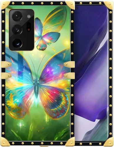 Vista 91 de Funda compatible con Samsung Galaxy S10 4G, TPU suave de lujo y parte trasera de policarbonato duro para niñas y mujeres, funda protectora a prueba