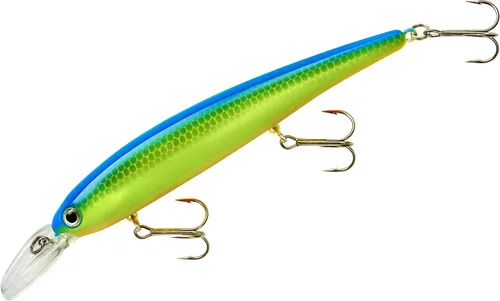 Vista 15 de Bandit Lures 4 3/4-Inch Slender Minnow Jerkbait Trolls Up to 27 Feet Deep, Universal Color Patterns, 1 Piece