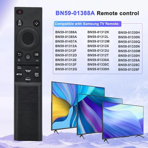 Vista 2 de Paquete de 2 unidades BN59-01388A BN59-01388H TM2240A Reemplazo para Samsung Smart TV Control Remoto, para CU7000/DU7200, Crystal UHD, Marco, QLED