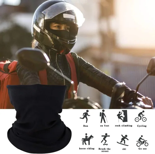 Vista 6 de Máscara facial, bandanas, polaina para el cuello, bufanda mágica, diadema para polvo, sol, viento