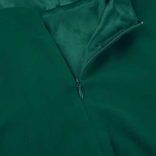 Vista 6 de YiZYiF - Vestido de fiesta de gasa para mujer, sin espalda