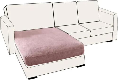Vista 147 de UNBBRRL Fundas de cojín de asiento para sofá, elásticas, funda de cojín individual para sofá, fundas de cojín para sofá, fundas de héroe protegen