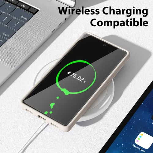 Vista 7 de oakxco para Google Pixel 6A Funda de teléfono de silicona líquida, diseño estético lindo y delgado para mujer y niña, cubierta de gel suave, lisa