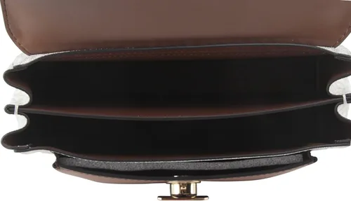 Vista 5 de Lita - Bolso bandolera mediano de dos tonos con logotipo Vainilla