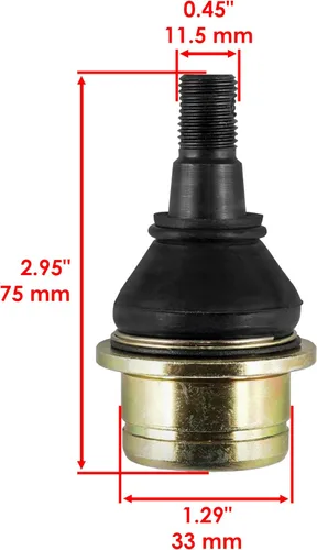 Vista 2 de Caltric Rótula inferior compatible con Kawasaki Teryx 750 4X4 2008 2009 / Teryx 750 4X4 Le 2008 2009