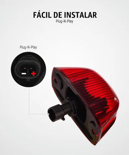 Vista 3 de Partsam 5 piezas de repuesto para Ram Promaster 1500 2500 3500 luces de techo traseras montadas en el techo de la cabina de luces de luz superior
