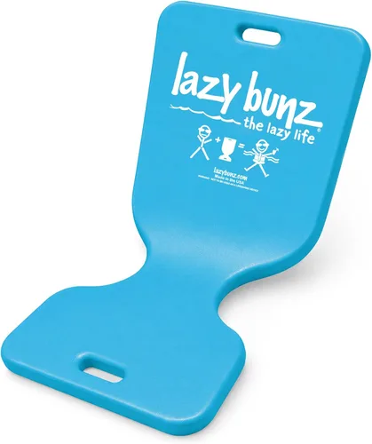 Vista 12 de TRC Recreation Lazy Bunz - Flotador de espuma para piscina para adultos y niños, tumbona para piscina, lago, río y playa esenciales Azul Bahama