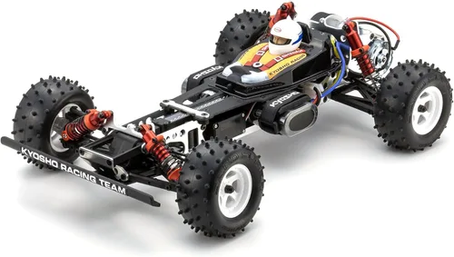 Vista 4 de Kyosho Optima Vintage Series Off-Road Buggy Vehicle (escala 1/10)