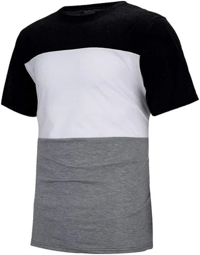 Vista 4 de EELHOE Mens 2 Piece Outfits Summer Lightweight Regular-Fit Graphic Short Sleeve Tees Printed Shorts Breathable Athletic Suit